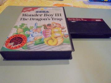 Sega Master System Wondr Boy III The dragon's trap (orig) beschikbaar voor biedingen