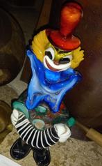 Clown en verre de Murano, Ophalen