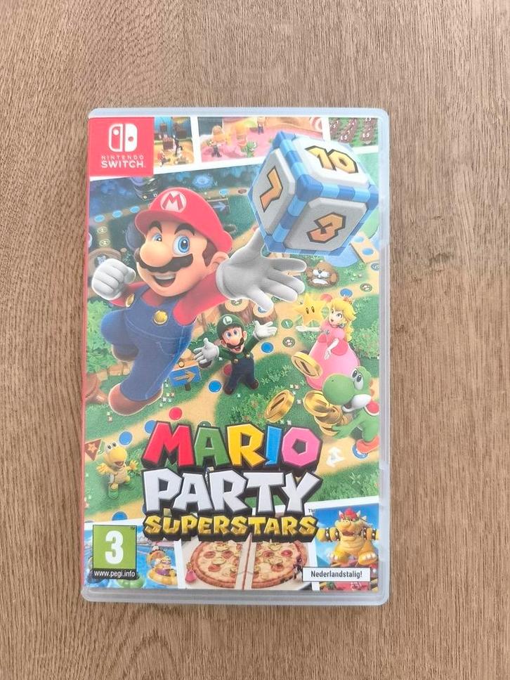 Mario Party Superstars, Games en Spelcomputers, Games | Nintendo Switch, Zo goed als nieuw, Overige genres, Vanaf 3 jaar, Online