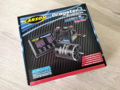 Carson Dragster 3 Brushless combo, Hobby en Vrije tijd, Modelbouw | Radiografisch | Auto's, Gebruikt, Onderdeel, Elektro, Schaal 1:10