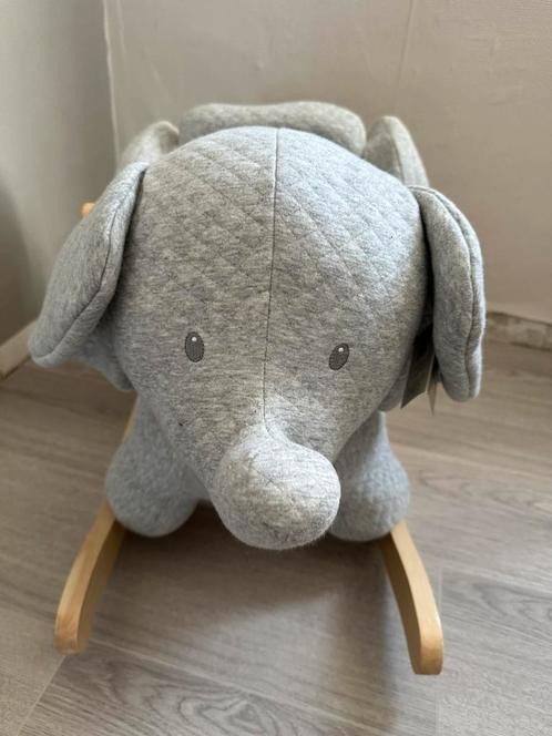 Schommel olifant Nattou, Kinderen en Baby's, Speelgoed | Hobbelfiguren, Ophalen