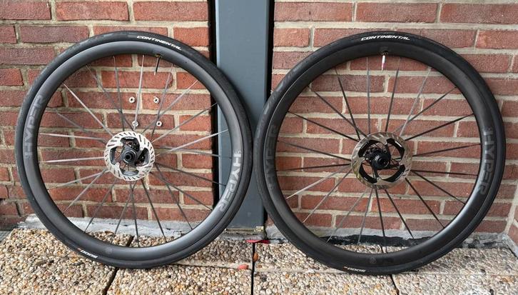 Winspace Hyper 3 carbonwielen, Fietsen en Brommers, Fietsonderdelen, Zo goed als nieuw, Ophalen