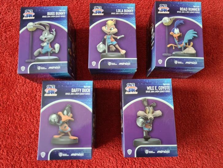 Mini Attack figurines Space Jam Neuve superbe x 5, Verzamelen, Beelden en Beeldjes, Nieuw, Overige typen, Ophalen of Verzenden