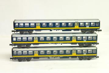 8155 Fleischmann NS plan W 3 x rijtuigen Benelux N SCALE beschikbaar voor biedingen