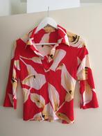 Italiaanse vintage blouse xs / s, Taille 36 (S), Porté, Vintage, Rouge