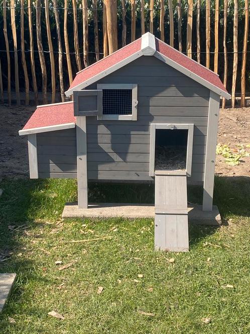 Kippenhok te koop, 1 week oud! Nieuwprijs 170€, Dieren en Toebehoren, Pluimvee | Toebehoren, Zo goed als nieuw, Ophalen