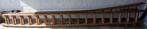 Schuifladder Hout 2x17 treden, Ladder, Gebruikt, Opvouwbaar of Inschuifbaar, 4 meter of meer
