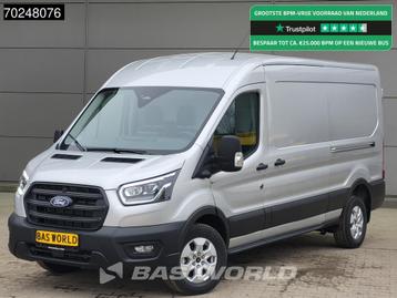 Ford Transit 165pk Automaat 2025 model Dubbele schuifdeur L3, Auto's, Automaat, Stof, 1995 cc, 4 cilinders
