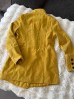 Hele mooie winterjas dames maat S militaire look okergeel, Enlèvement ou Envoi, Porté, Taille 36 (S), Autres couleurs