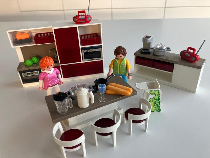 Playmobil City Life 9269 Cuisine aménagée, Kinderen en Baby's, Speelgoed | Playmobil, Zo goed als nieuw, Complete set, Ophalen
