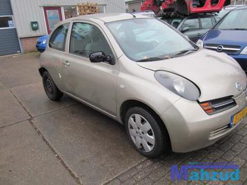 NISSAN MICRA GRIJS INTERIEUR 3 DEURS COMPLEET beschikbaar voor biedingen