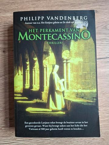 Boek : Het perkament van Montecassino / Philipp Vandenberg beschikbaar voor biedingen