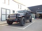 Jeep Wrangler 2.0 Turbo Sahara*73000km*Black* (bj 2019), Auto's, Jeep, 4 deurs, 4 cilinders, Zwart, Leder