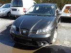 Seat Ibiza 1400 cc Diesel met defecte motor, Auto's, Stof, Zwart, Overige kleuren, Ibiza