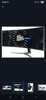 Samsung 49" LC49RG90SSPXEN gamingmonitor, Computers en Software, Monitoren, Ophalen, Zo goed als nieuw, Gaming