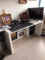 Bureau, wit, Huis en Inrichting, Bureaus, Ophalen, Gebruikt, Bureau