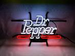 Dr Pepper glas neon lichtreclame / lamp, Verzamelen, Ophalen of Verzenden, Nieuw, Lichtbak of (neon) lamp