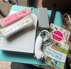 Wii met spelletjes, Games en Spelcomputers, Spelcomputers | Nintendo Wii, Zo goed als nieuw, Ophalen