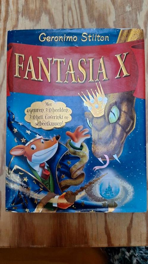 Geronimo Stilton - Fantasia X, Boeken, Kinderboeken | Jeugd | onder 10 jaar, Gelezen, Ophalen of Verzenden