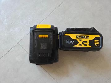 DeWALT DCB184P2 2x Accu 5.0Ah 18V XR beschikbaar voor biedingen