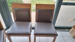 6 stevige houten stoelen, Ophalen, Zo goed als nieuw