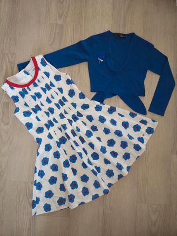 Communiekleed Terre Bleue met bolero Gwear 128, Enlèvement ou Envoi, Comme neuf, Ensemble