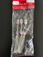 kerstversiering hangers in roze en parelmoer, Ophalen of Verzenden, Nieuw