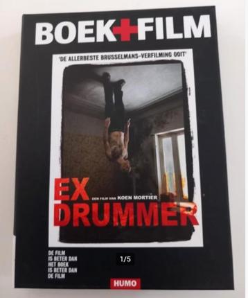 Livre + DVD du film L'ex-batteur Herman Brusselmans Koen Mor, Enlèvement ou Envoi, Drame, Film