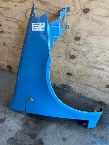 FIAT PUNTO 2 188 blauw rechts voorscherm zijscherm 2002-2005 beschikbaar voor biedingen
