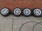 Velgen BMW 5serie met winterbanden, Auto-onderdelen, Banden en Velgen, Ophalen, Gebruikt, Velg(en), 17 inch