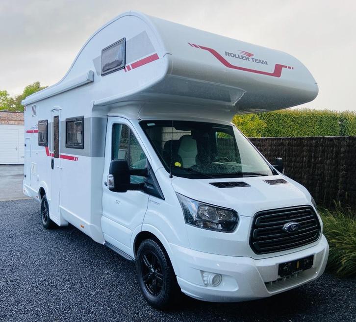 Roller Team Kronos 277 / Zeer proper / Garantie, Caravans en Kamperen, Mobilhomes, Bedrijf, meer dan 6, Alkoof, Ford, Ford, Diesel