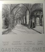 Zes gentse abdijen - Onbekende rijkdom - De Smet Gaston, Ophalen of Verzenden, Zo goed als nieuw, De Smet Gaston, Architectuur algemeen