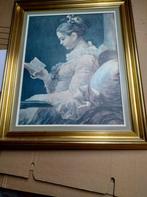 Antiek schilderij – naar Fragonard “La Liseuse”, Ophalen