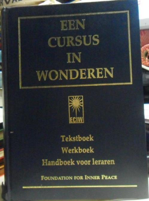 Een cursus in wonderen, tekstboek; werkboek; handboek ..., Livres, Ésotérisme & Spiritualité, Comme neuf, Enlèvement ou Envoi