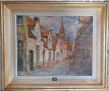 Olieschilderij G. Hebbelynck 1963 beschikbaar voor biedingen