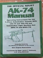 Us army AK74 manual Kalashnikov, Verzenden, Zo goed als nieuw
