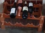 Porte bouteilles vin en bois, Maison & Meubles, 5 à 15 bouteilles, Bois, Utilisé, Moins de 50 cm