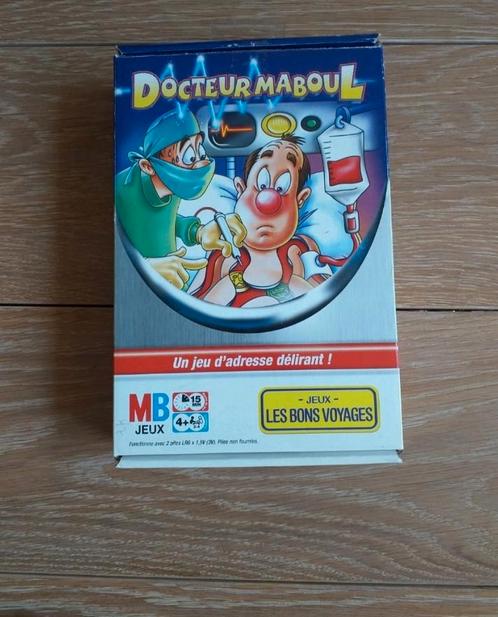 Spelletjes - de goede reizen - Docteur Maboul - MB, Hobby en Vrije tijd, Gezelschapsspellen | Overige, Zo goed als nieuw, Een of twee spelers
