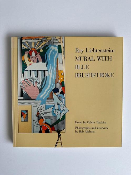 Roy Lichtenstein : Peinture murale avec coup de pinceau bleu, Livres, Art & Culture | Arts plastiques, Comme neuf, Peinture et dessin