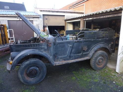 GAZ 69, Auto's, Oldtimers, Particulier, Overige merken, Benzine, SUV of Terreinwagen, 3 deurs, Handgeschakeld, Zwart, Vierwielaandrijving