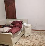 Tweepersoonsbed 160x200 met nachtkastjes, Ophalen, Gebruikt, Wit, Tweepersoons
