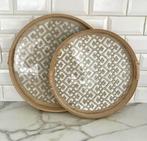 Set van 2 gloednieuwe dienbladen, Ophalen of Verzenden, Zo goed als nieuw, Hout