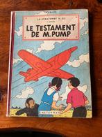 Ho, Zette et Jocko - Le testament de M. Pump EO 1951, Boeken, Stripverhalen, Gelezen, Eén stripboek, Ophalen of Verzenden, HERGE