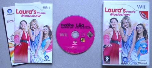 Laura's Passie Modeshow voor de Nintendo Wii Compleet, Games en Spelcomputers, Games | Nintendo Wii, Zo goed als nieuw, Ophalen of Verzenden