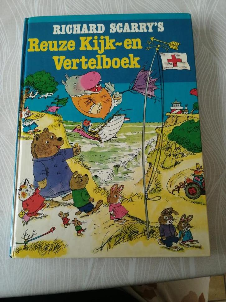 Scarry’s reuze kijk- en vertelboek door Richard Scarry’s, Boeken, Kinderboeken | Jeugd | onder 10 jaar, Nieuw, Ophalen of Verzenden