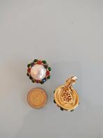 Nina Ricci oorbellen, Handtassen en Accessoires, Ophalen of Verzenden, Gebruikt, Overige kleuren, Goud