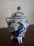 Vintage kruik met deksel, Delfts blauw, jaren 40, Ophalen