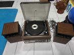 Vintage platenspeler met boxen, Audio, Tv en Foto, Platenspelers, Ophalen, Gebruikt, Platenspeler, Overige merken