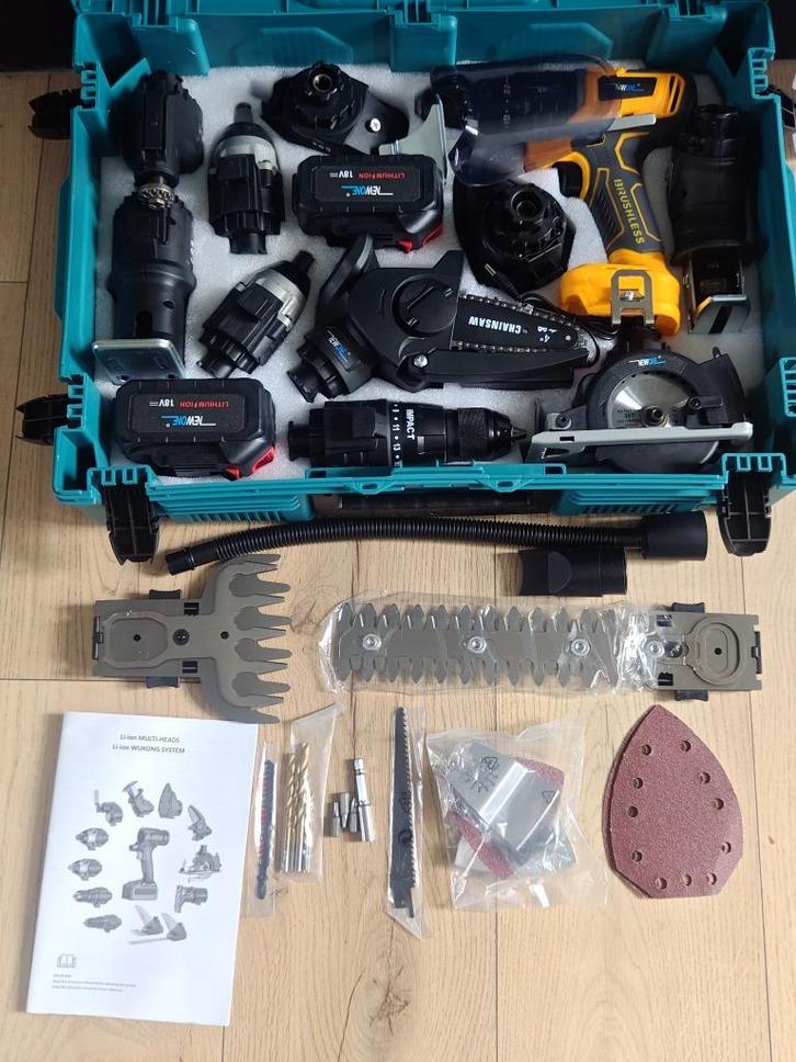 De enige gereedschapskist die je thuis nodig hebt, Doe-het-zelf en Bouw, Gereedschap | Overige machines, Nieuw, Ophalen