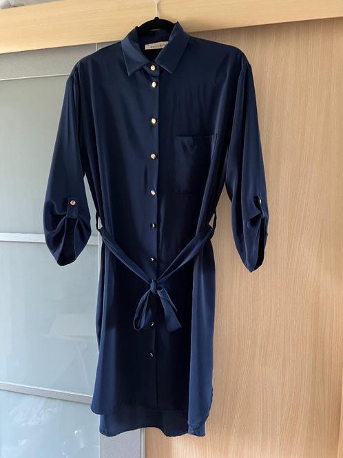Amélie & Amélie blauw kleed, Kleding | Dames, Jurken, Zo goed als nieuw, Maat 38/40 (M), Blauw, Boven de knie, Ophalen of Verzenden